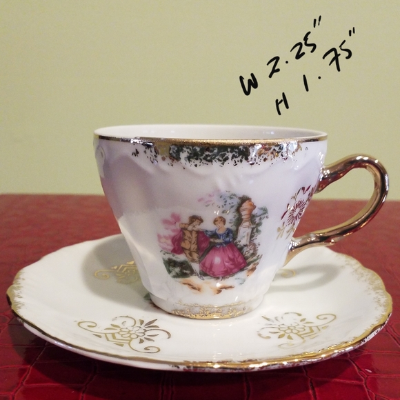 Lefton China Hand Painted Sugar and Cremer Set - Picture 3 of 14